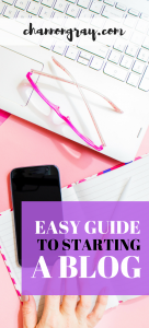 Easy Guide to Starting a Blog - Check Out the Blog Post. I have put together an easy guide to creating your own blog/space on the internet/writing space to share content and ideas. This is part of my blogging advice series featuring information on social media, such as Pinterest, WordPress, etc. It is ideal for beginners. #Bloggers #BlogIdeas // heythereChannon