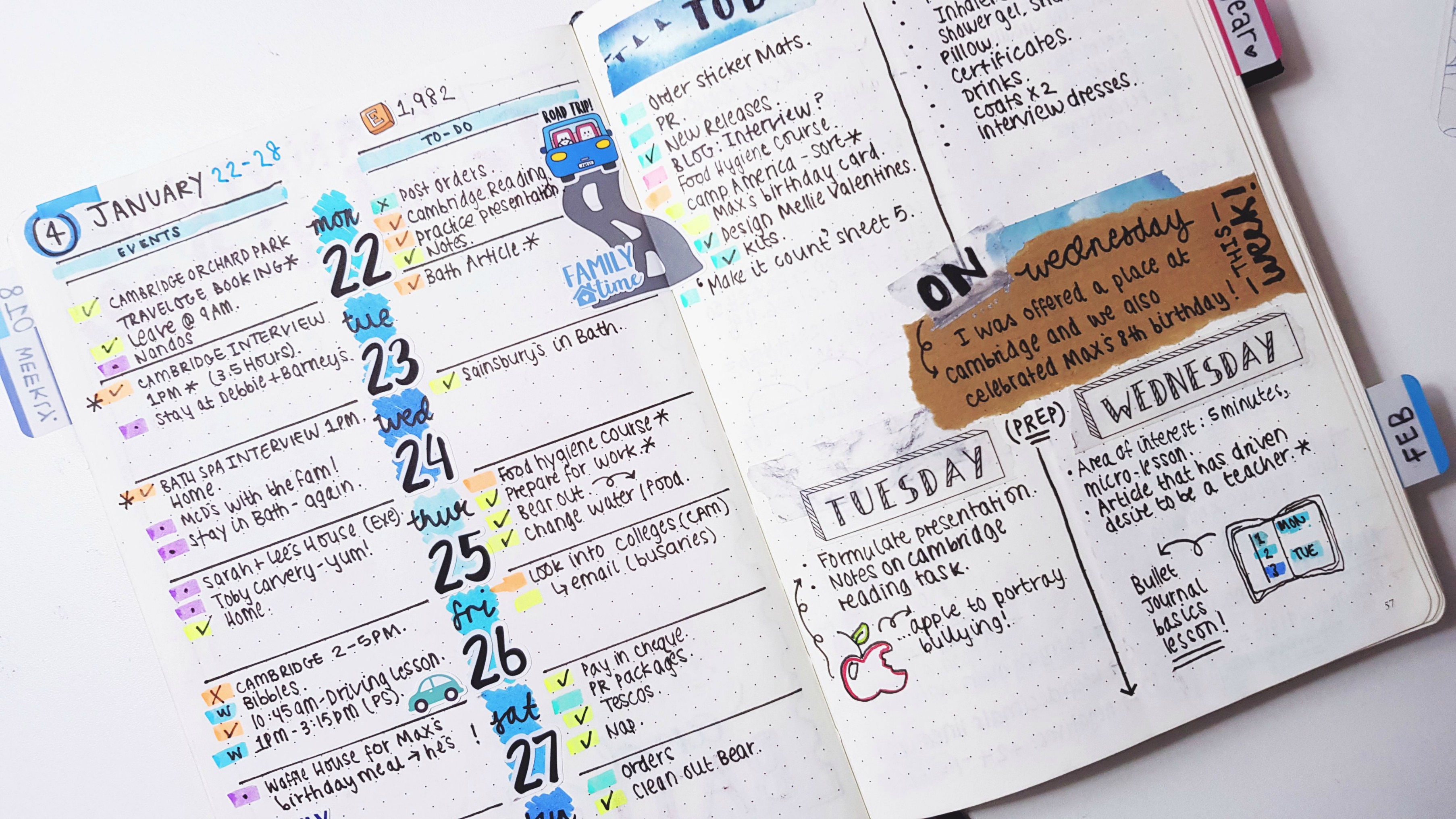Simple Bullet Journal / Bullet Journalling made simple - how to set-up a simple, effective, organised bullet journal that will suit your personal planning needs - Stationery // heythereChannon