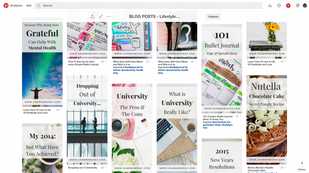 Pinterest can absolutely explode your blog traffic but only when used properly. Using Tailwind to schedule over 70 pins an hour is crucial to growth on this social media platform. In this post, I share all my Pinterest hacks and secrets - heythereChannon // www.channongray.com